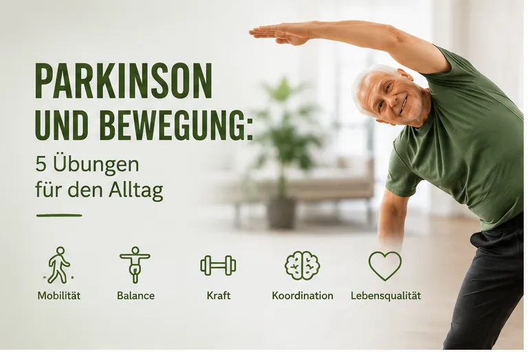 Parkinson und Bewegung: 5 Übungen für den Alltag