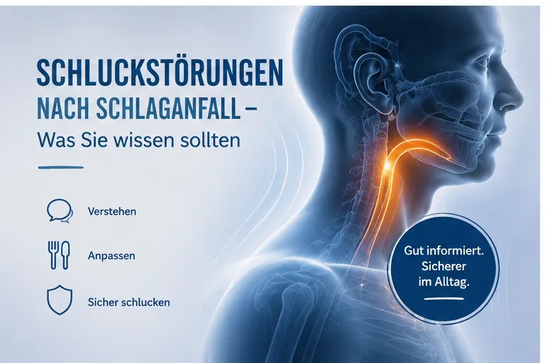 Schluckstörungen nach Schlaganfall: Was Sie wissen sollten