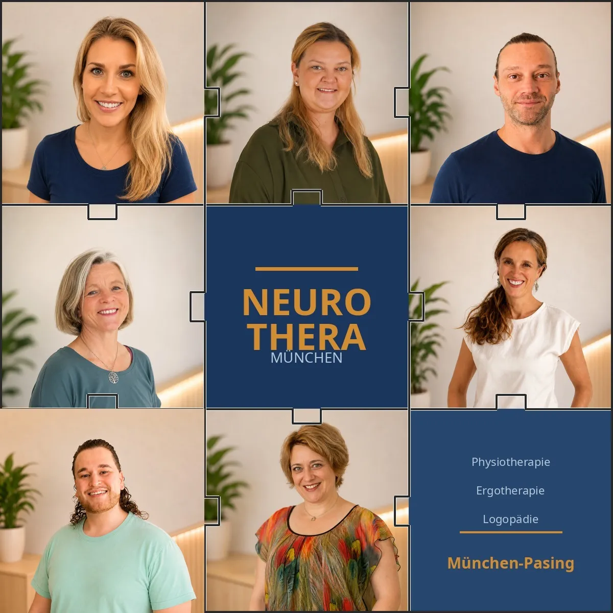 Das Team von Neuro Thera München in Besprechung